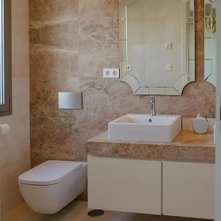 Magnificent On The Beachfront Malaga Villa Marbella